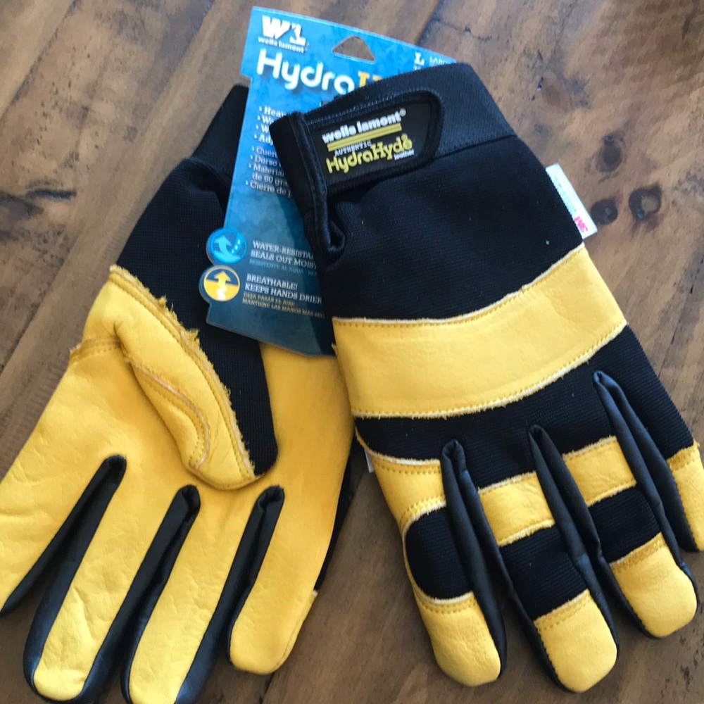 NWT Wells Lamont HrdraHyde Work Gloves